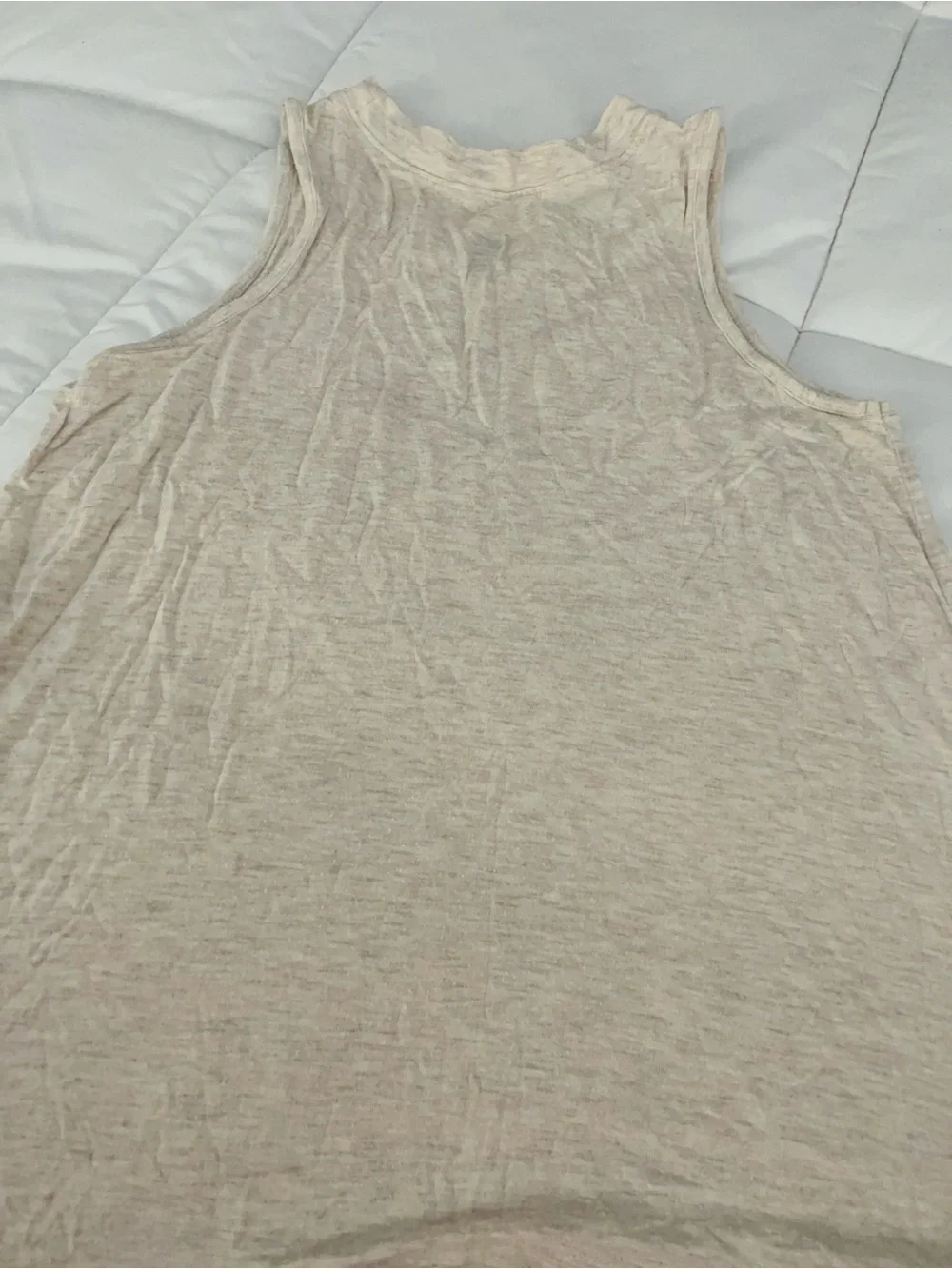Justice Girls Cream Tank with Pastel Butterfly and Gold Glitter